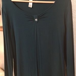 Teal blouse large